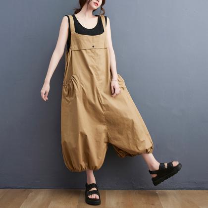 Woman Loose Pants, Loose Overalls ,plus Size..