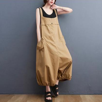 Woman Loose Pants, Loose Overalls ,plus Size..