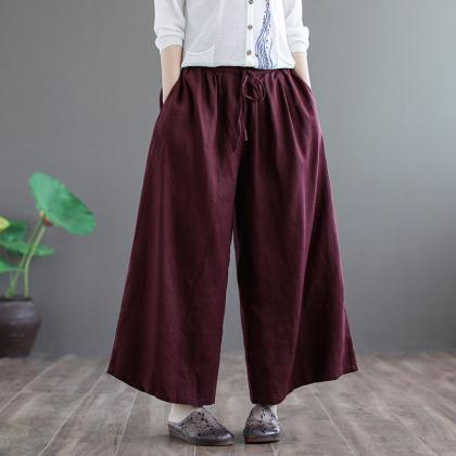 Woman Oversize Pants Summer Loose Plus Size Pants..