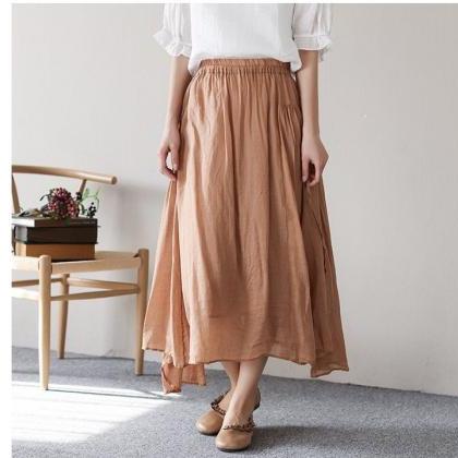Woman Fashion Skirts Summer Skirts High Waist..